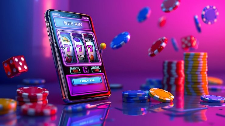 Pengguna melakukan taruhan olahraga online menggunakan perangkat mobile dengan tampilan mudah dipahami